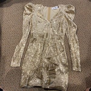 Lu Bella Boutique Gold Dress